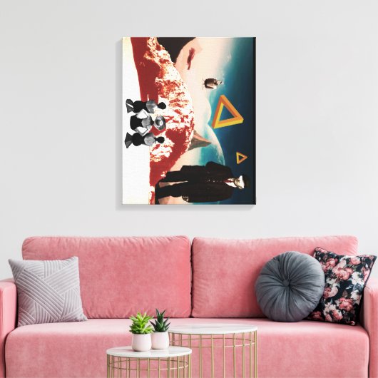 Eine alternative Realität 2 Leinwanddruck (Insitu (Wohnzimmer))