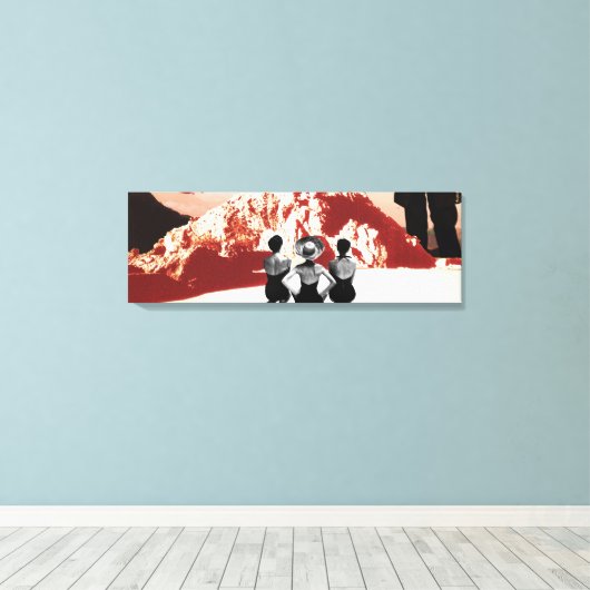 Eine alternative Realität 2 Leinwanddruck (Insitu (Holzboden))