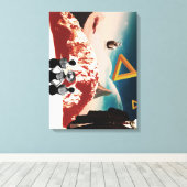 Eine alternative Realität 2 Leinwanddruck (Insitu (Holzboden))