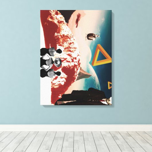 Eine alternative Realität 2 Leinwanddruck (Insitu (Holzboden))