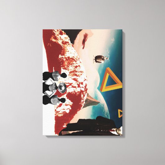 Eine alternative Realität 2 Leinwanddruck (Vorderseite)