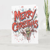 Eine alternative Weihnachtskarte Karte (Vorderseite)