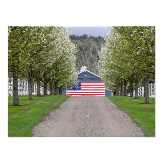 Eine amerikanische Farm Fotodruck (Vorne)