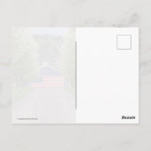 Eine amerikanische Farm Postkarte (Rückseite)