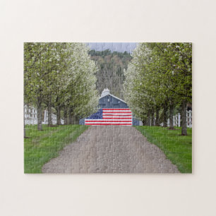 Eine amerikanische Farm Puzzle