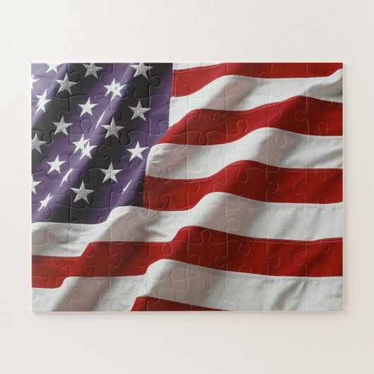 Eine amerikanische Flagge Puzzle (Horizontal)