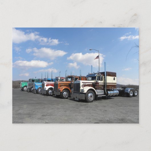 Eine amerikanische klassische Postkarte (Vorderseite)