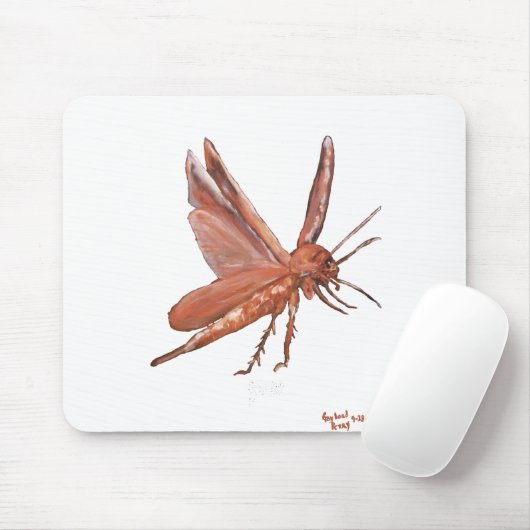 "Eine amerikanische Schabe" Mousepad (Mit Mouse)