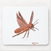 "Eine amerikanische Schabe" Mousepad (Vorne)