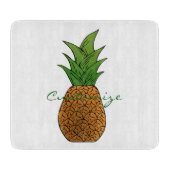 Eine Ananas-Thunder_Cove Schneidebrett (Vorderseite)