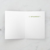 Eine andere, aber ergänzende Valentintagskarte Feiertagskarte (Innenseite)