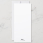 Eine andere affodische Karte (Rückseite)