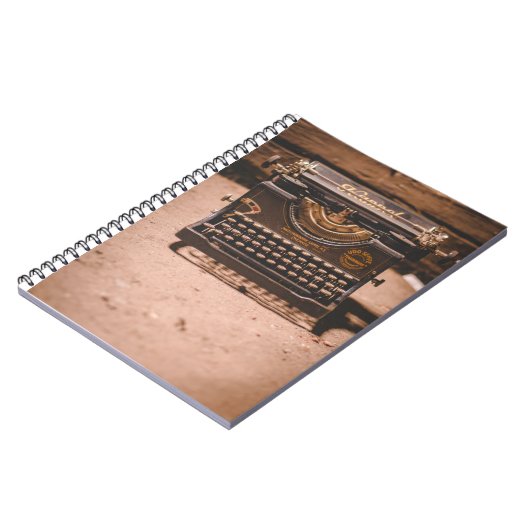 Eine andere alte Schreibmaschine Notizblock (Linke Seite)