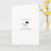 Eine andere Art Übungs-Gruß-Karte Karte (Gelbe Blume)