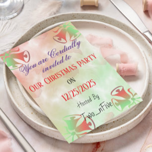 Eine andere Art von Weihnachtsfeier  Einladung
