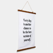 Eine andere Chance, Holzklappwand Wandteppich Mit Holzrahmen (Gewinkelt)