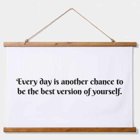 Eine andere Chance, Holzklappwand Wandteppich Mit Holzrahmen (Vorne)