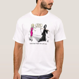 Eine andere Gefahr von zweipoligem: Flirt mit Tod T-Shirt