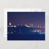 Eine andere Silhouette von Istanbul Postkarte (Vorne/Hinten)
