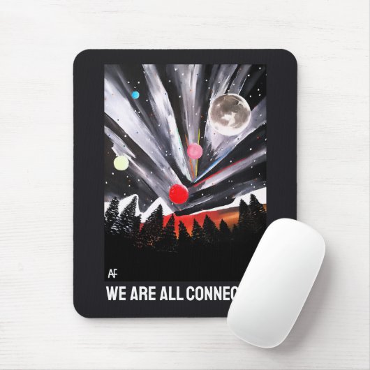 Eine andere Welt Gemälde von Alfred Fox Mousepad (Mit Mouse)
