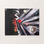 Eine andere Welt, Gemälde von Alfred Fox Puzzle (Horizontal)