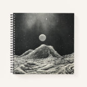 Eine andere Weltraumdarstellung Notizblock (Vorderseite)