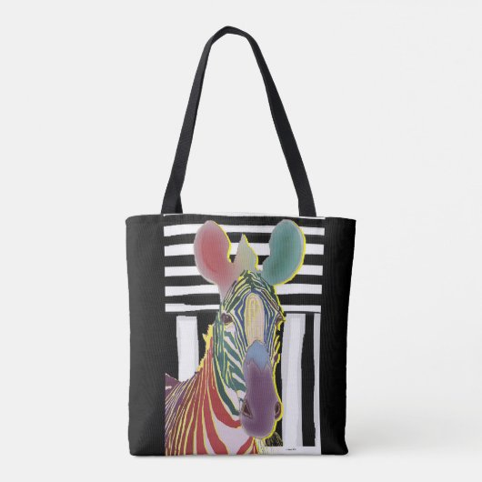 Eine andere Zebra-Tasche Tasche (Rückseite)