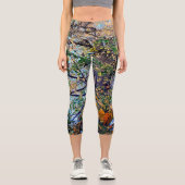 Eine Änderung der Blätter Capri Leggings (Vorderseite)