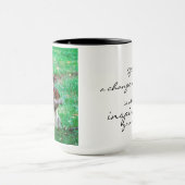 Eine Änderung der Szene ist die ganze Inspiration, Tasse (Zentrum)