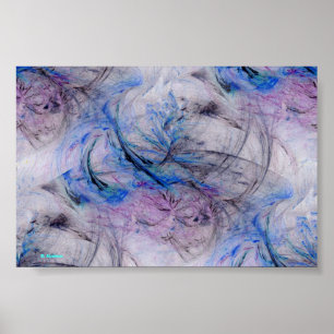 Eine Andeutung von Lila Poster