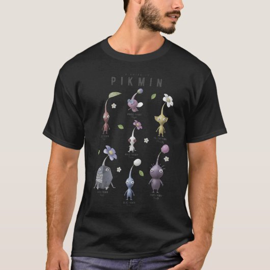 Eine Anleitung für Pikmin T-Shirt (Vorderseite)