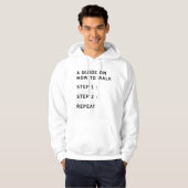 Eine Anleitung zum Gehen Hoodie (Vorne ganz)