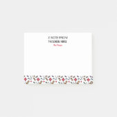 Eine Anmerkung vom Post-it Klebezettel (Vorderseite)