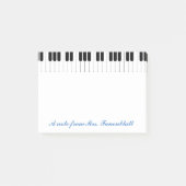 Eine Anmerkung von Ihrem Musiklehrer Post-it Klebezettel (Vorderseite)