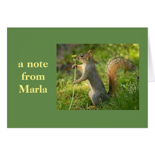 Eine Anmerkung von Marla! (Vorderseite (Horizontal))