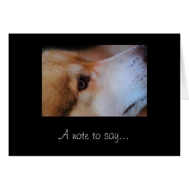 Eine Anmerkung zu sagen.. (Vorderseite (Horizontal))