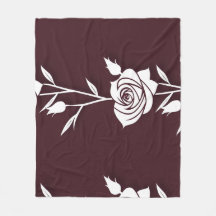 Eine Anordnung minimalistischer Rosen in einer Lin