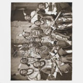 EINE ANSAMMLUNG ADLER (simuliert) der Fleecedecke (Vorderseite)