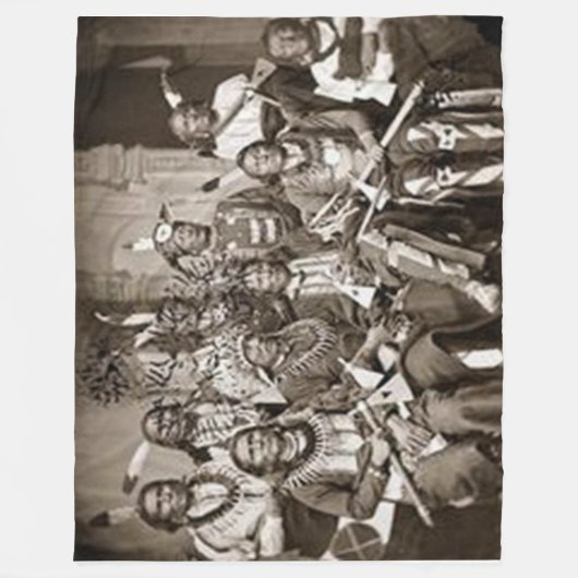 EINE ANSAMMLUNG ADLER (simuliert) der Fleecedecke (Vorderseite)