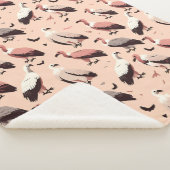Eine Ansammlung von Vultures Pattern Sherpadecke (3/4)