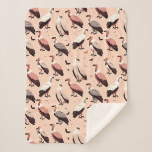 Eine Ansammlung von Vultures Pattern Sherpadecke