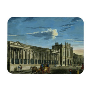 Eine Ansicht Bank of Englands, Threadneedle Straß Magnet