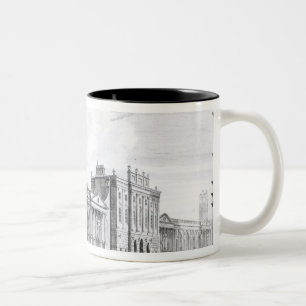 Eine Ansicht Bank of Englands Zweifarbige Tasse