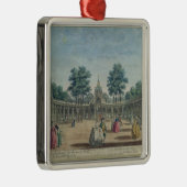 Eine Ansicht der chinesischen Pavillons und der Silbernes Ornament (Rechts)