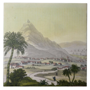 Eine Ansicht der Gemeinde von Lima, Peru, von 'Le Fliese
