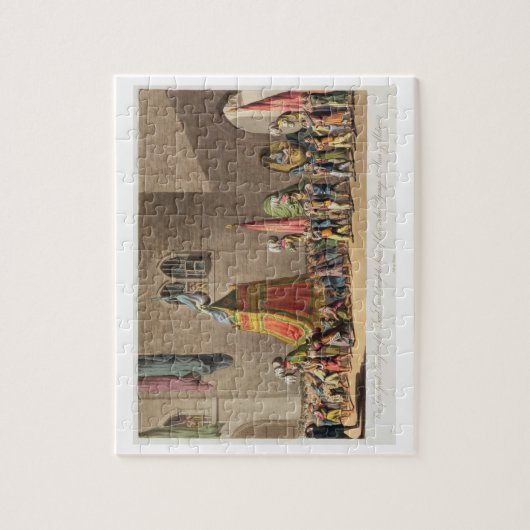 Eine Ansicht der großartigen Prozession des Puzzle (Vertikal)