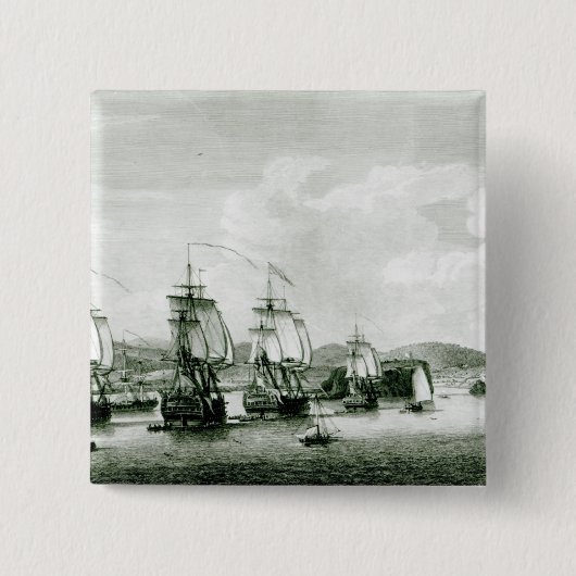 Eine Ansicht der Insel von St-Lucie Button (Vorderseite)