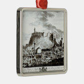 Eine Ansicht der Stadt und des Schlosses von Silbernes Ornament (Rechts)