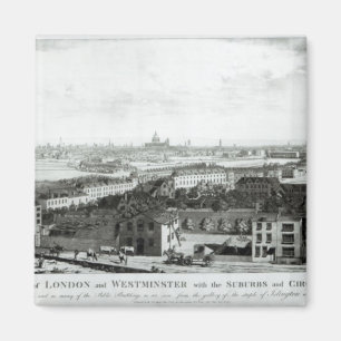 Eine Ansicht der Städte von London und von Magnet