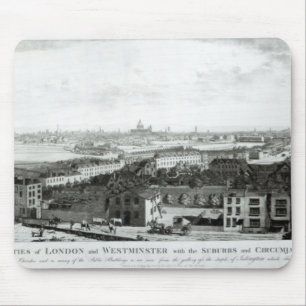 Eine Ansicht der Städte von London und von Mousepad